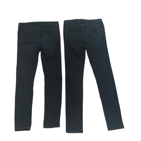 PAIGE Woman’s Size 28 And 29 Jeans Lot Of Two Dark Wash Low Rise Jeans - Picture 2 of 8